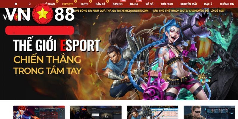 Giới thiệu về VN88 cùng sảnh game Esports