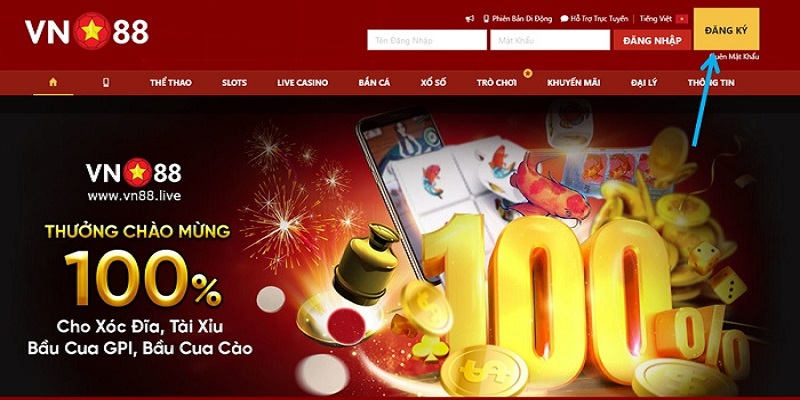 Khuyến mãi VN88 bùng nổ mỗi ngày