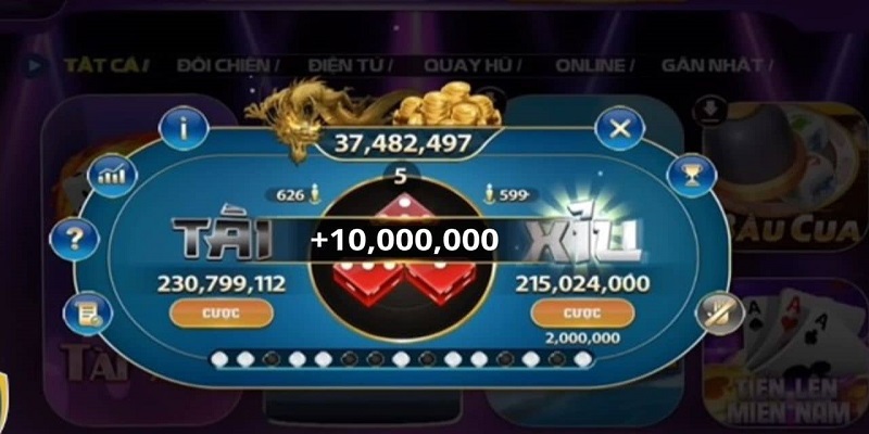 Sự hấp dẫn của game Tài xỉu nổ hũ